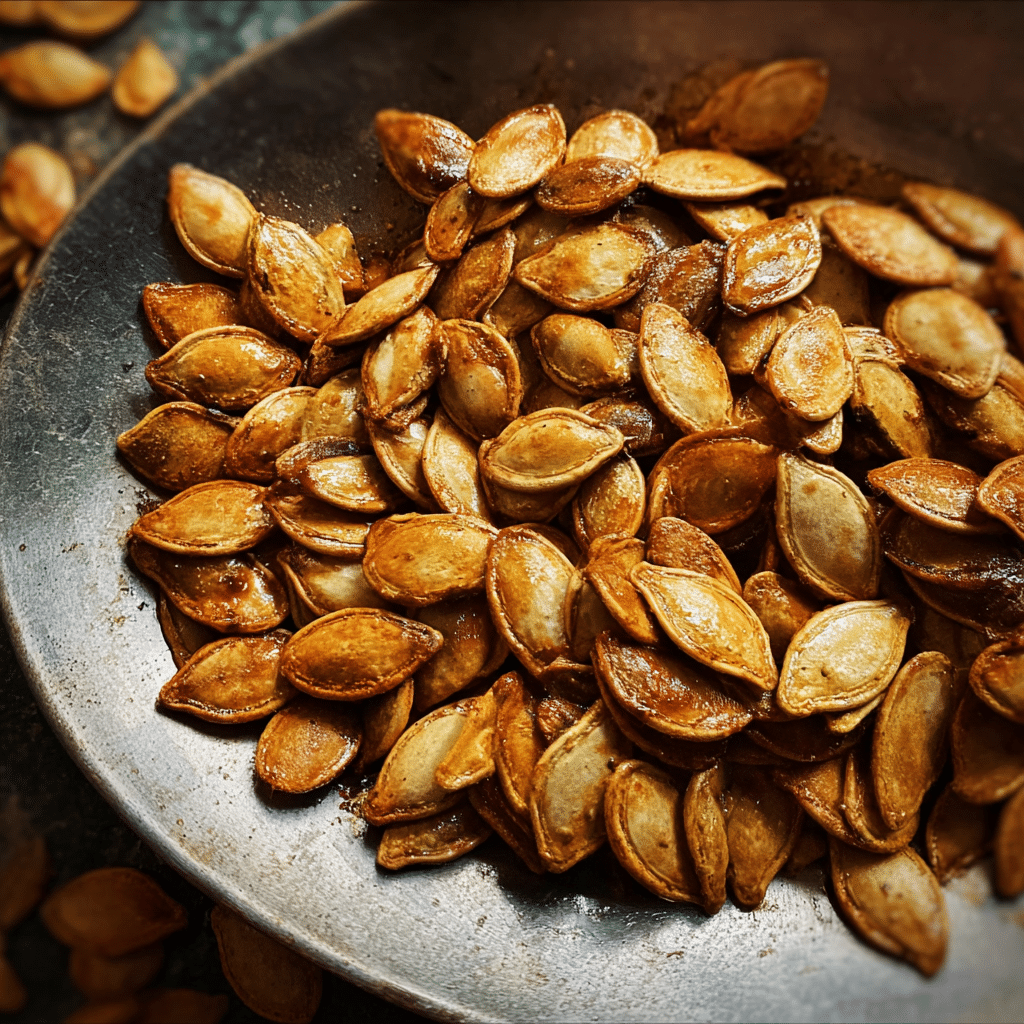 Roasted pumpkin seeds