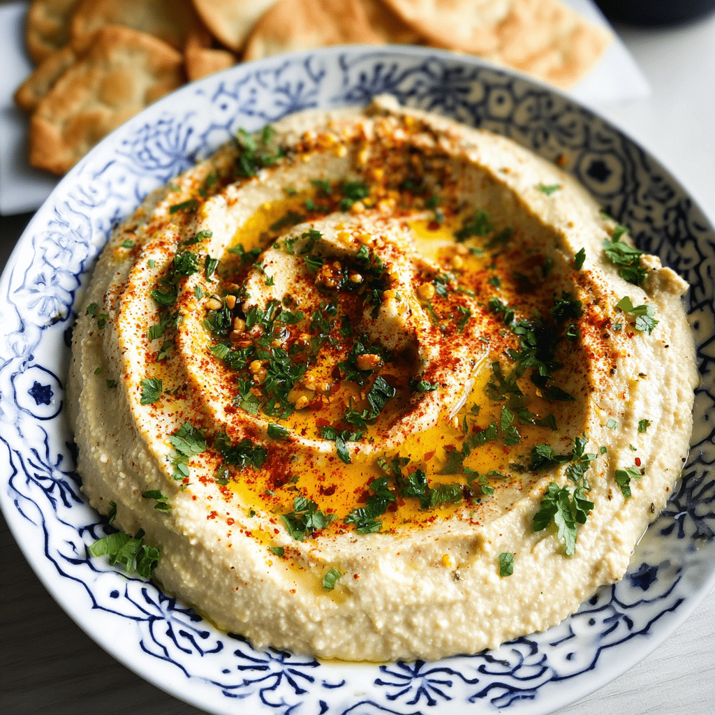 Hummus Mediterranean Recipe