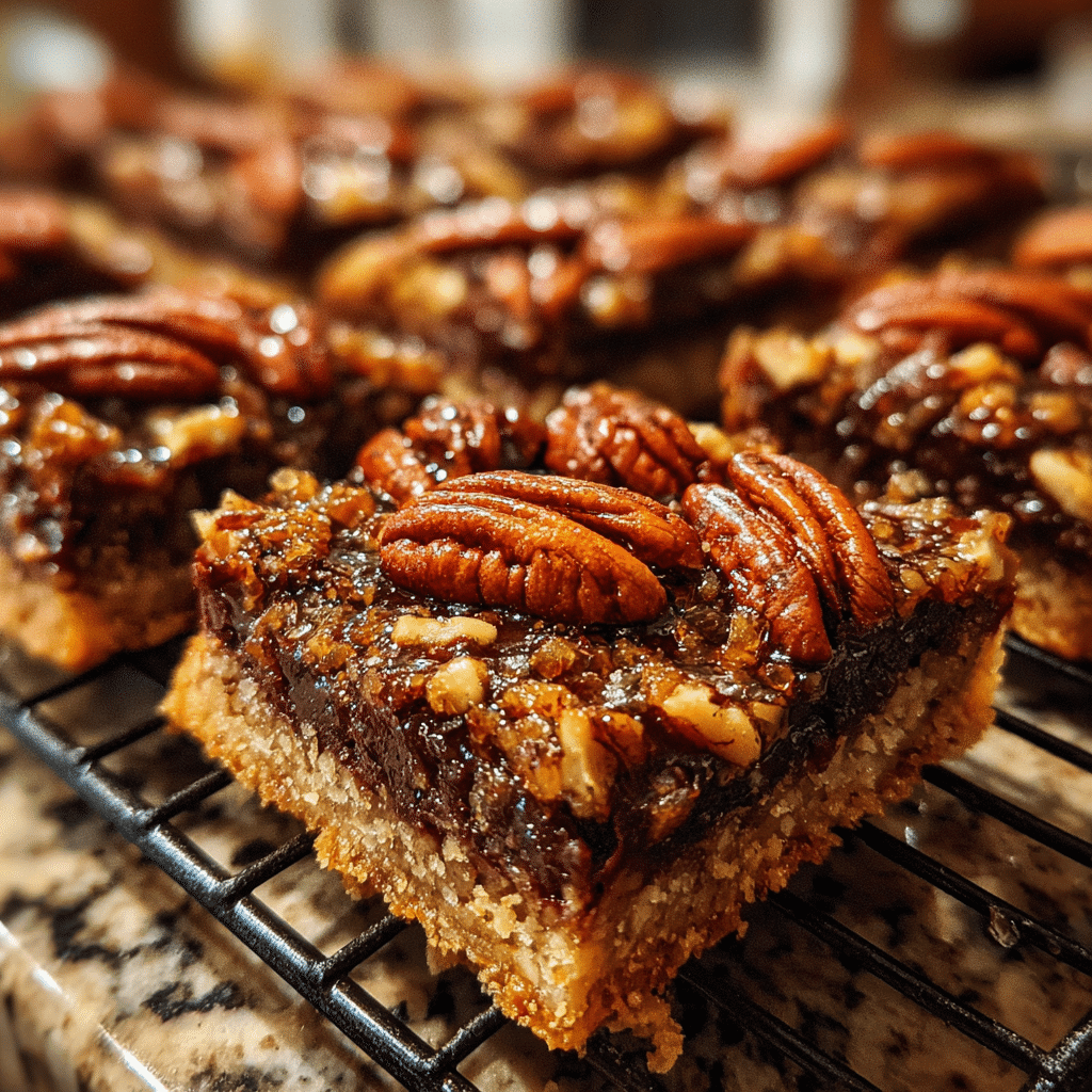Chocolate Pecan Bars 