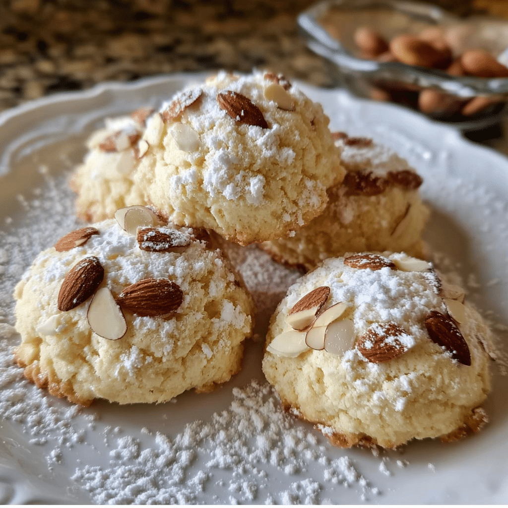 Italian Almond Ricotta Cookies