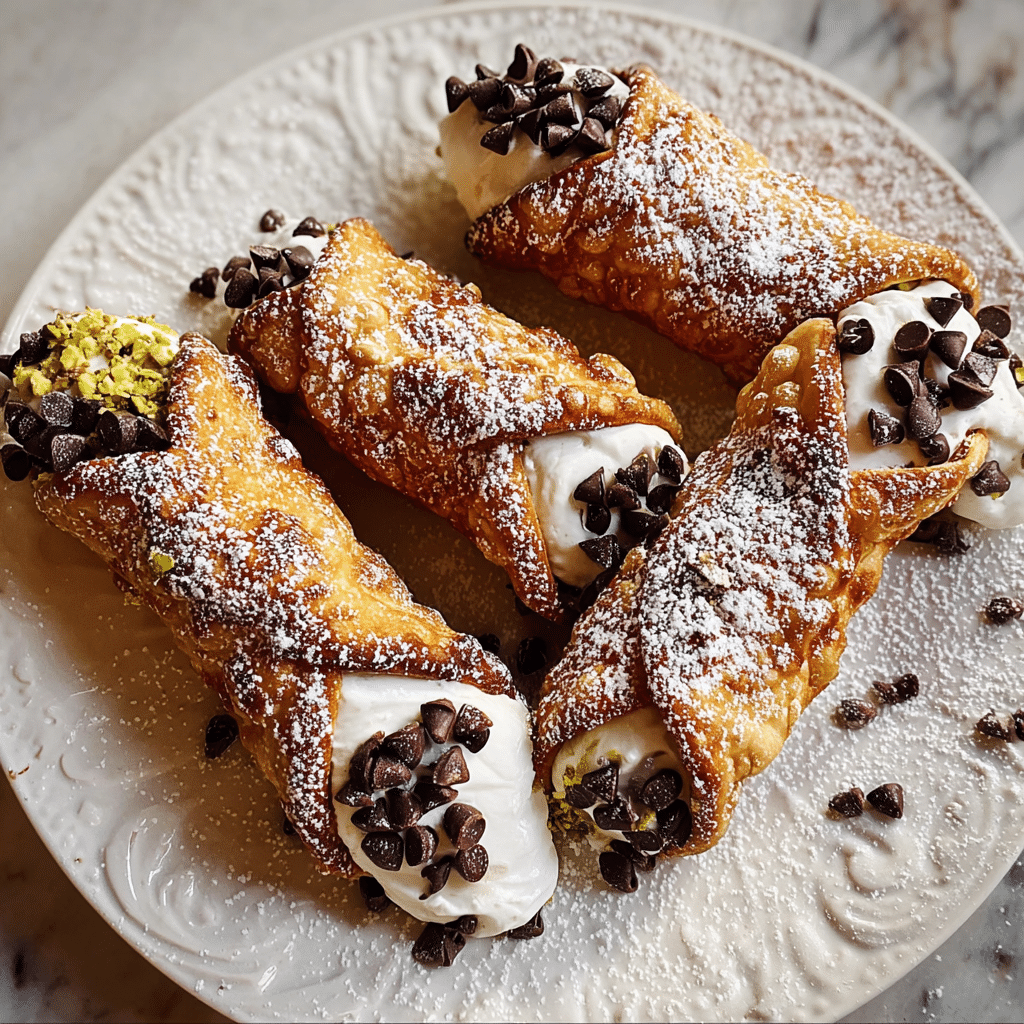 Homemade Cannoli Recipe