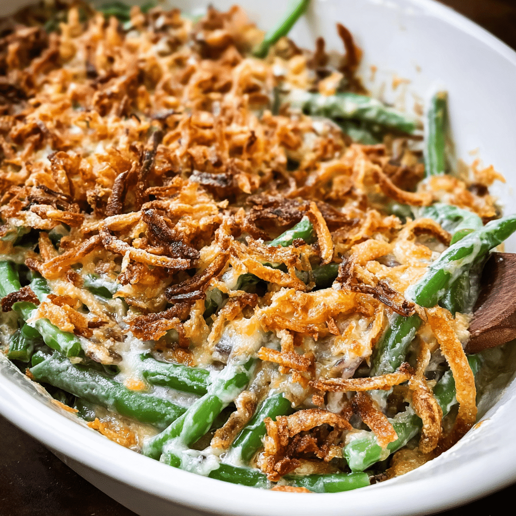 Homemade Green Bean Casserole