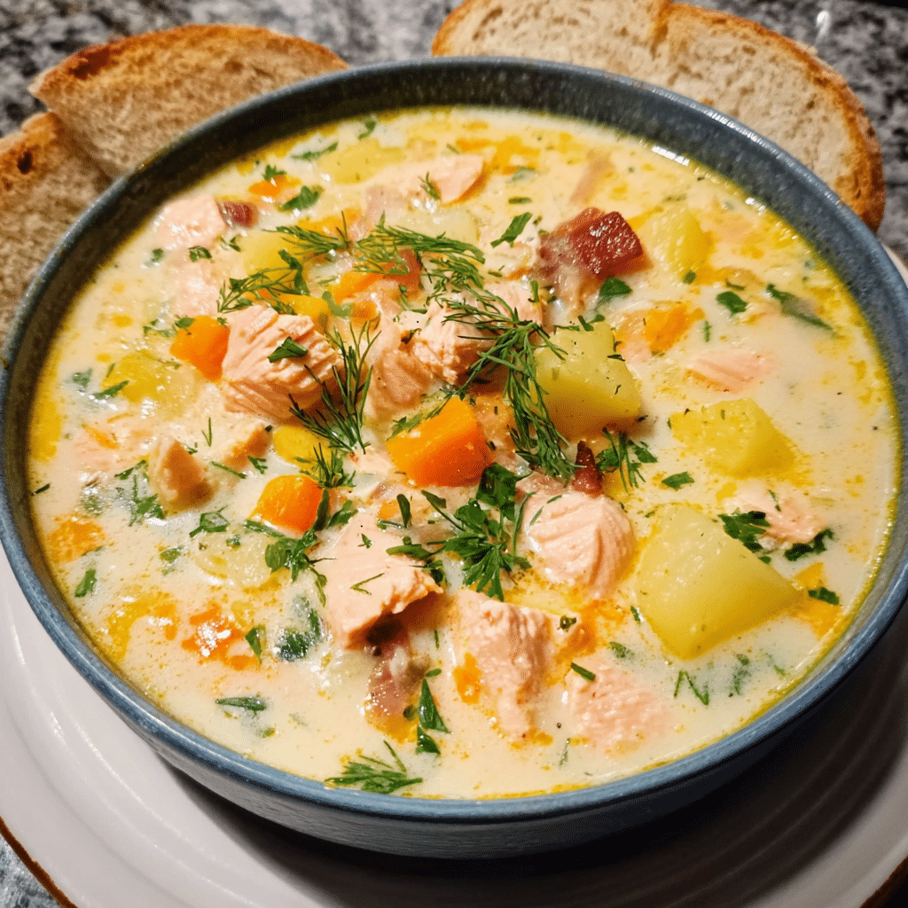 Hearty Salmon Chowder
