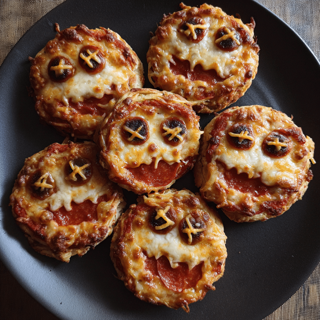 Mini Mummy Pizzas