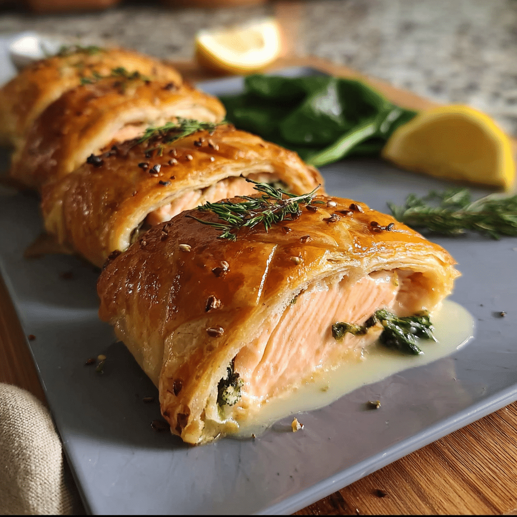 Salmon Wellington Recipe