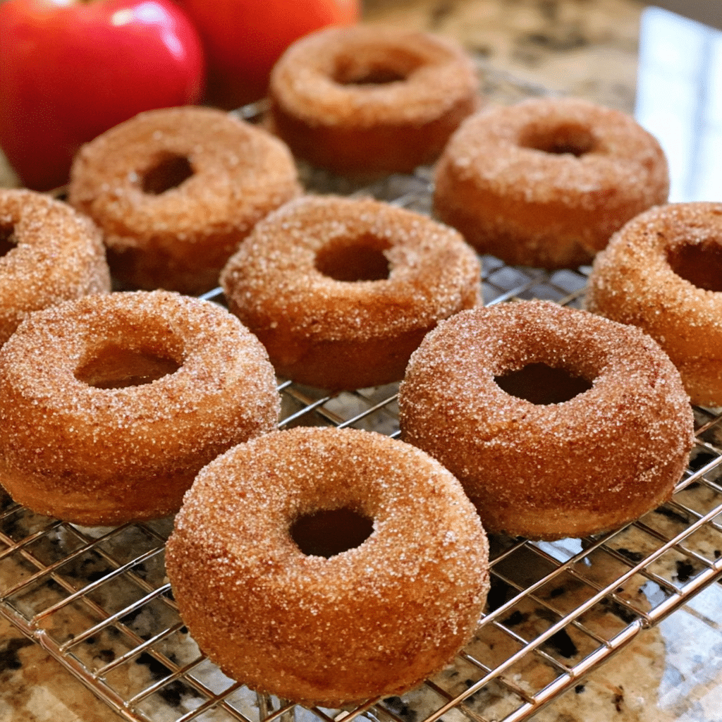 These Homemade Apple Cider Donuts