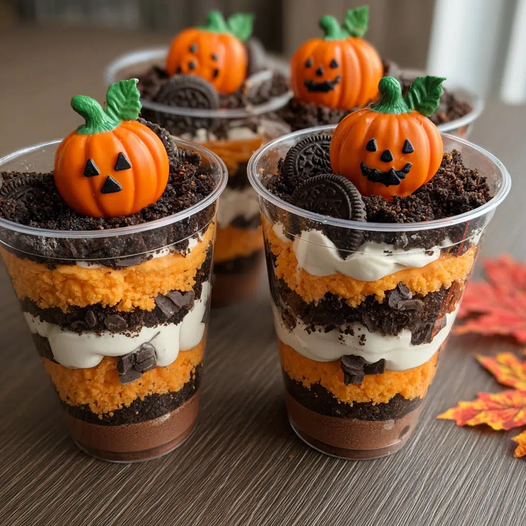 Pumpkin Patch Dirt Cups