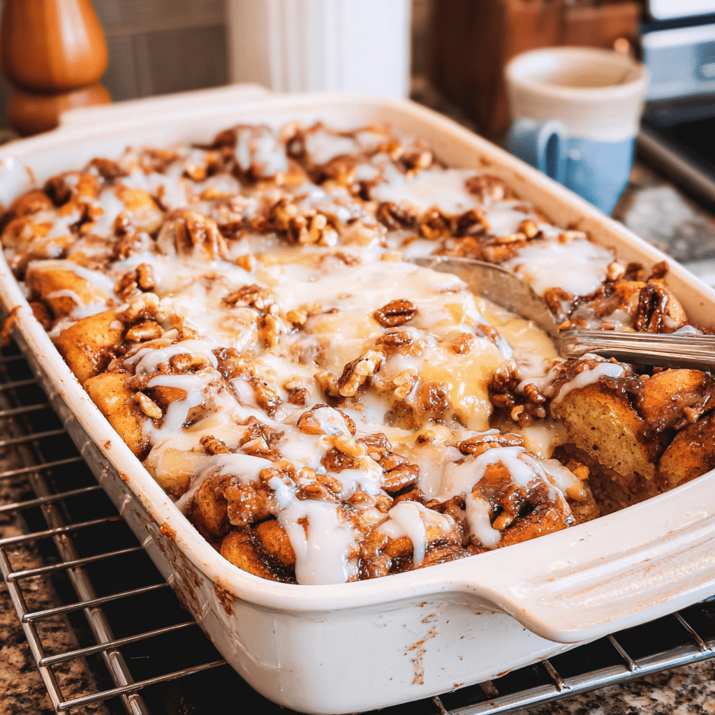 Cinnamon Roll Bake