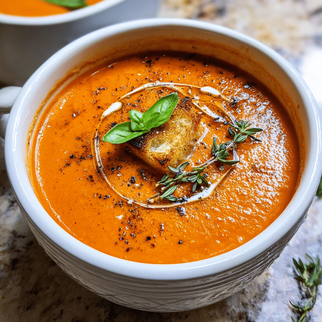 Creamy Tomato Bisque Soup