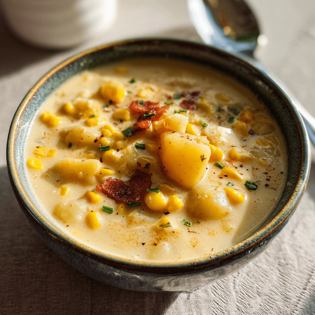 Slow Cooker Corn Chowder