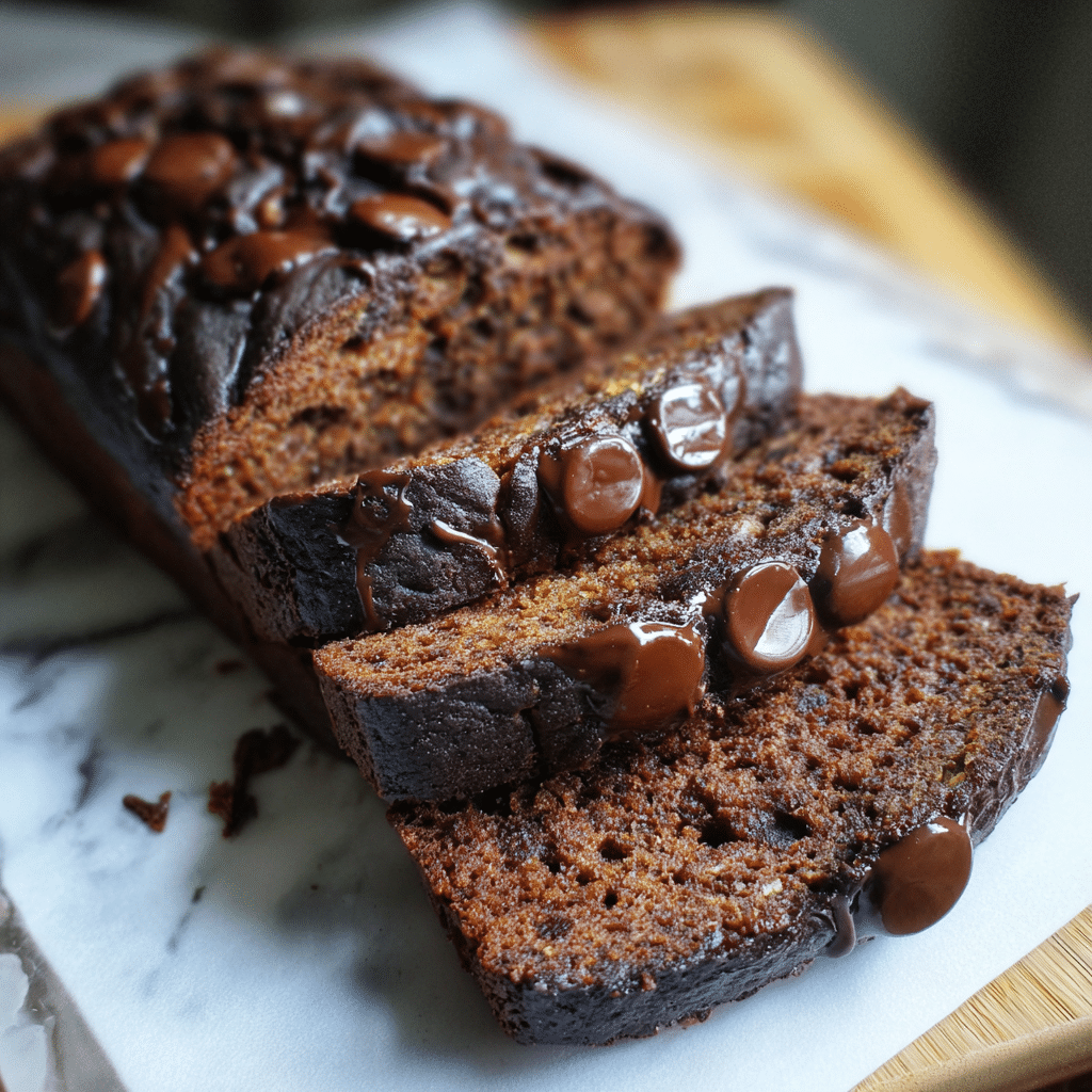 Chocolate Protein Banana Bread