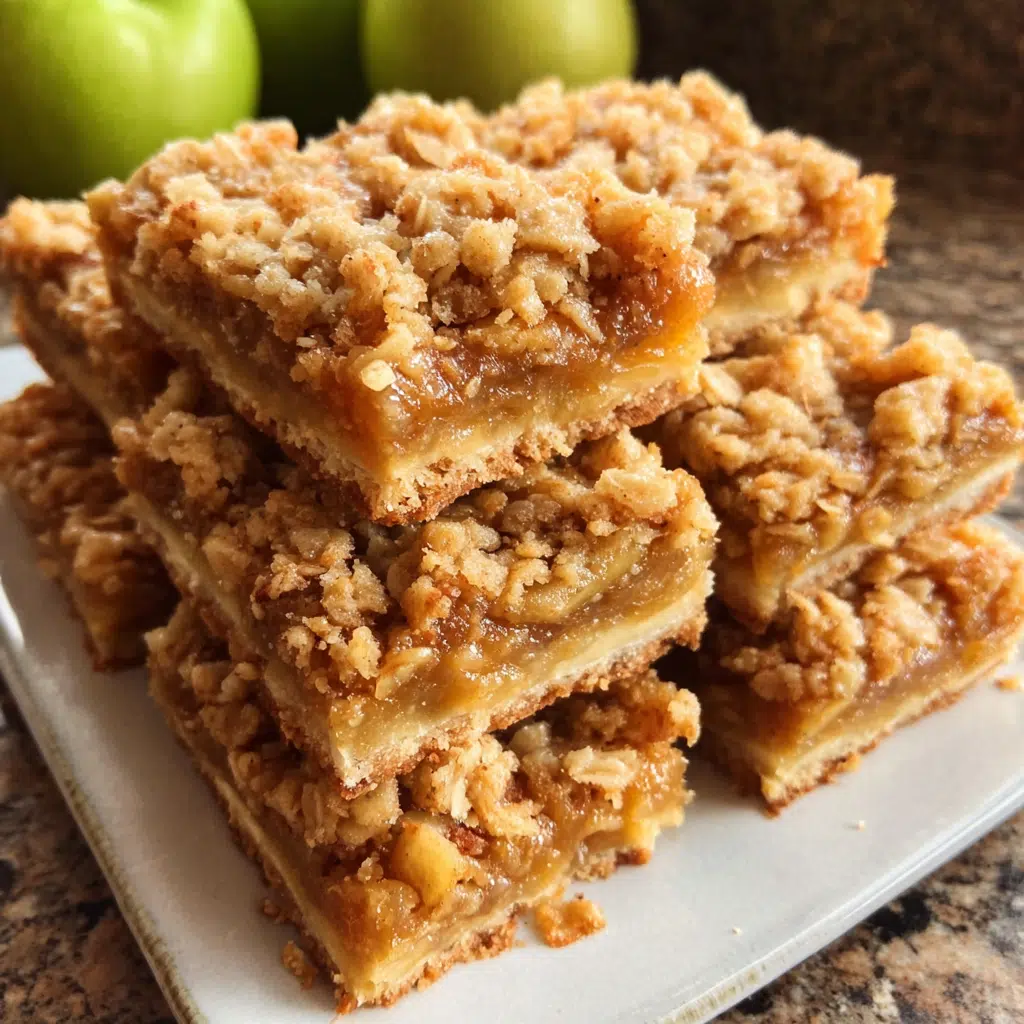 Apple Crisp Bars