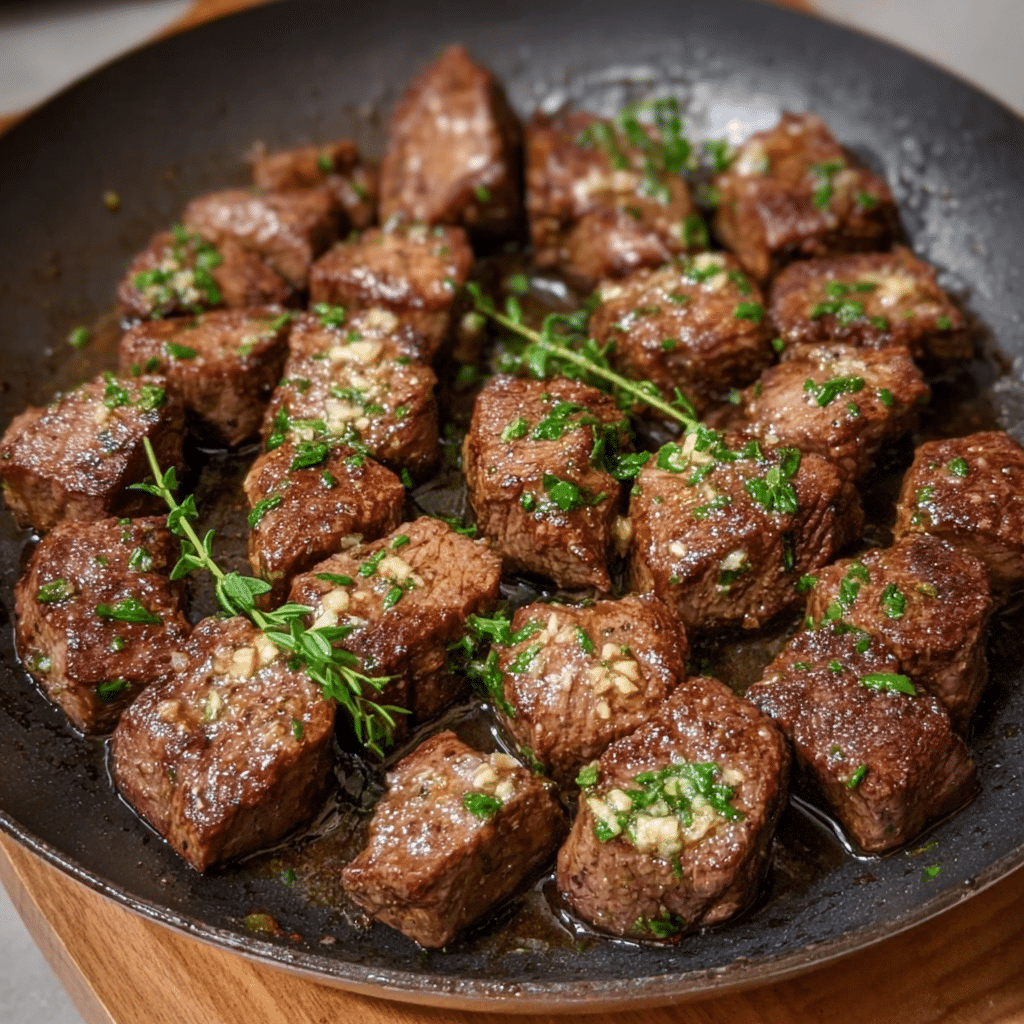 Garlic Butter Steak Bites
