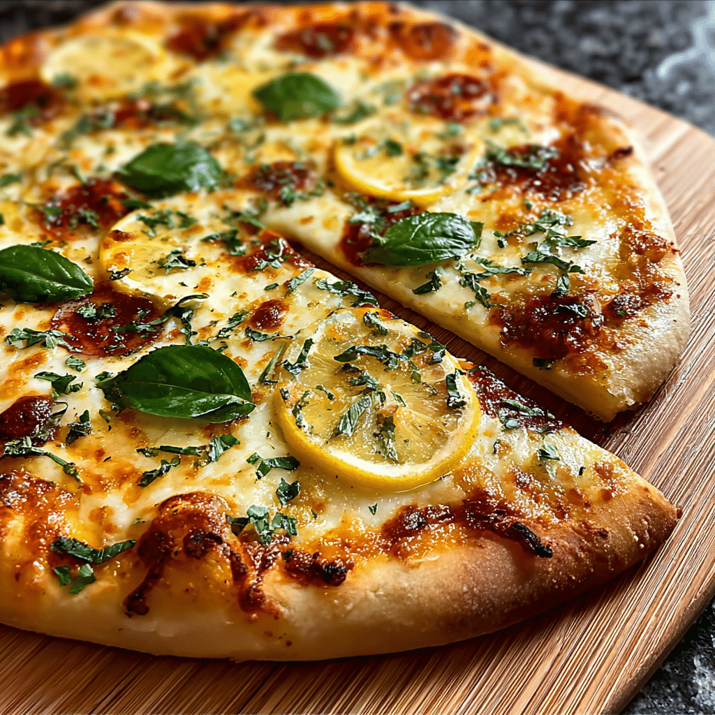 Zesty Lemon Pizza