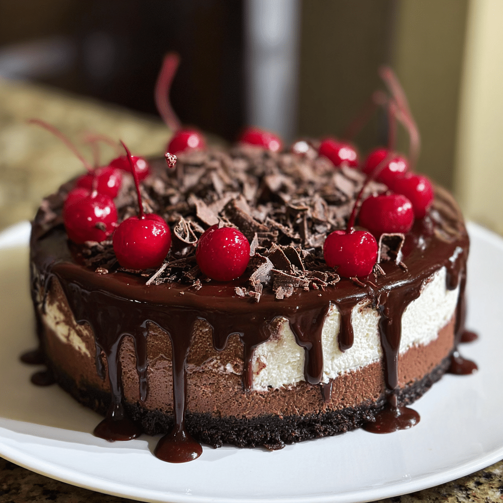 Black Forest Cheesecake