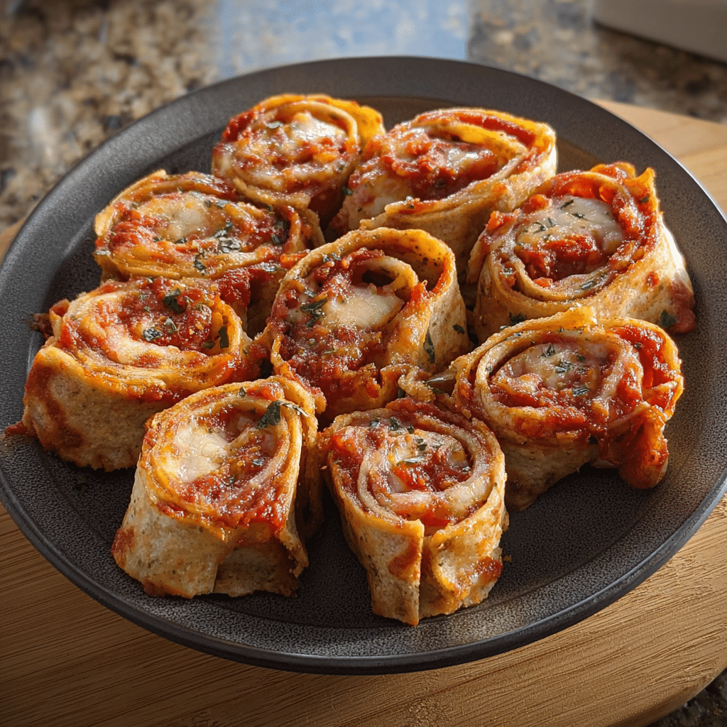 Tortilla Pizza Rolls