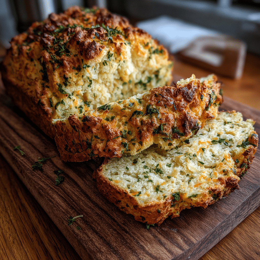 Cheddar and Herb Soda Bread