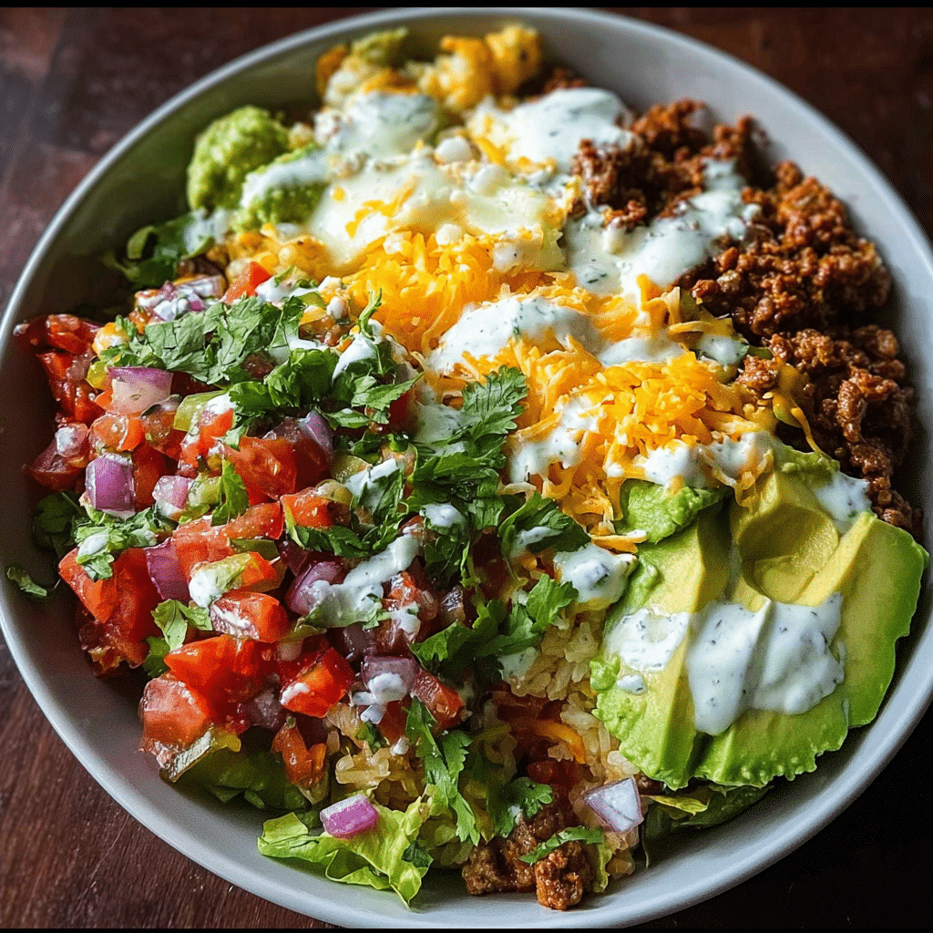 Protein Packed Low Carb Burrito Bowl