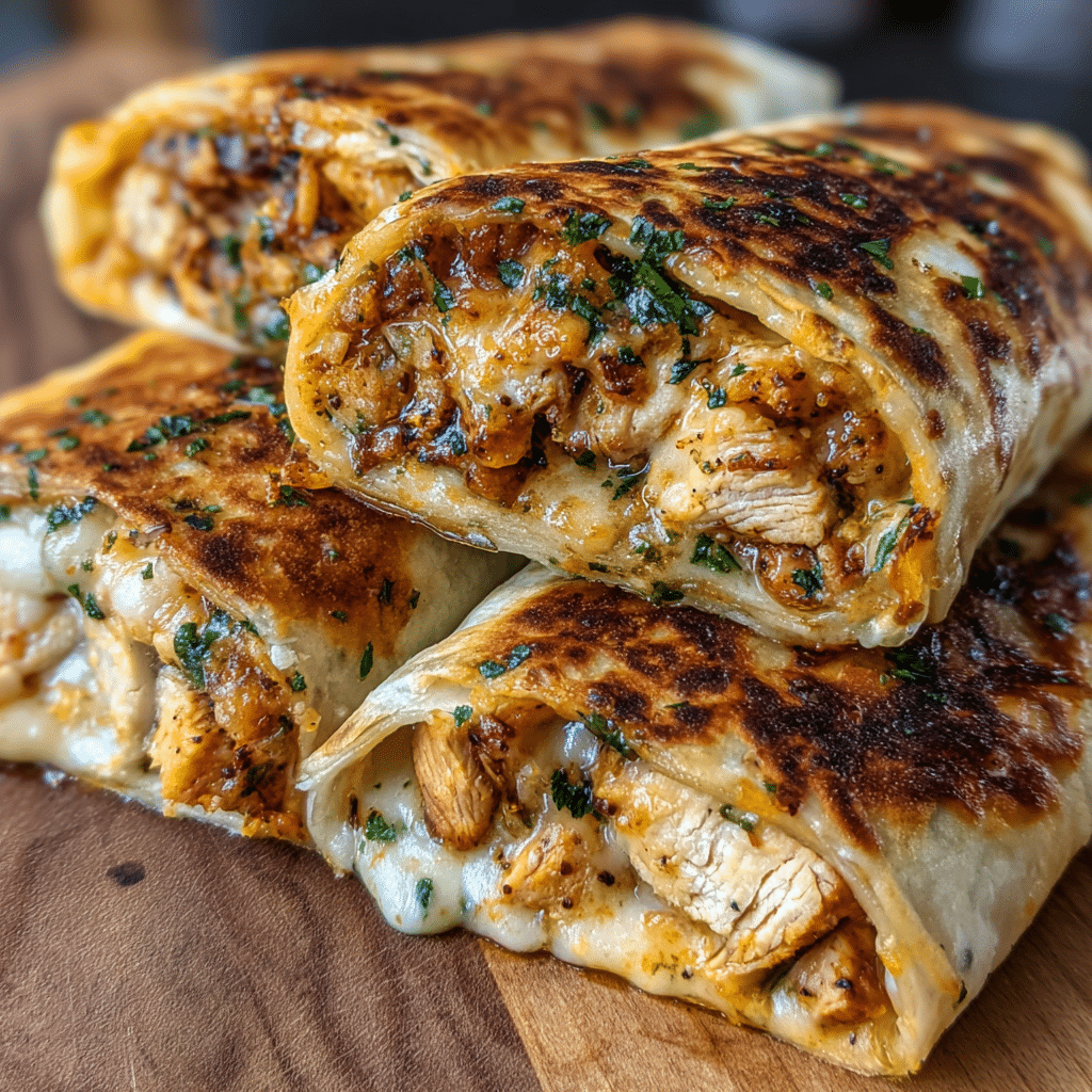 Garlic Parmesan Cheeseburger Bombs