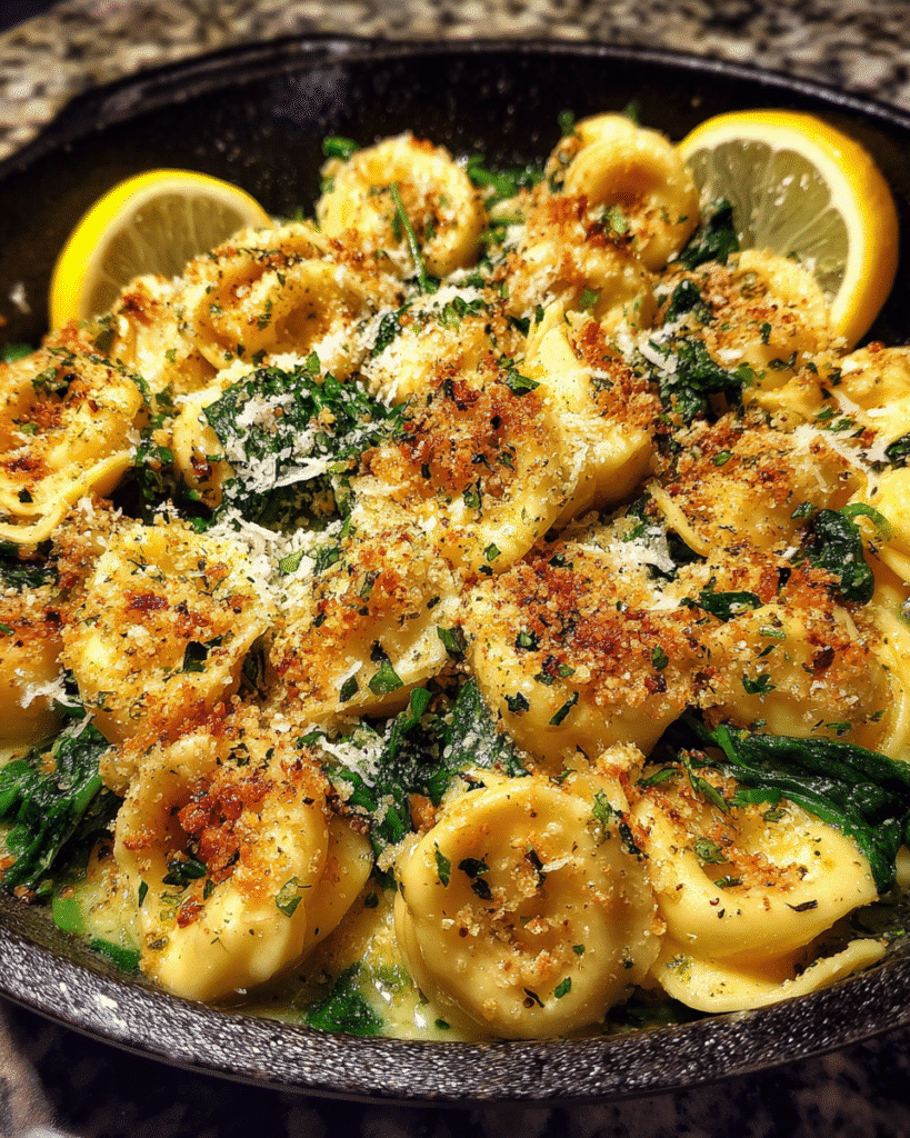Crispy Parmesan Tortellini: The Lemon Drizzle Delight You'll Crave
