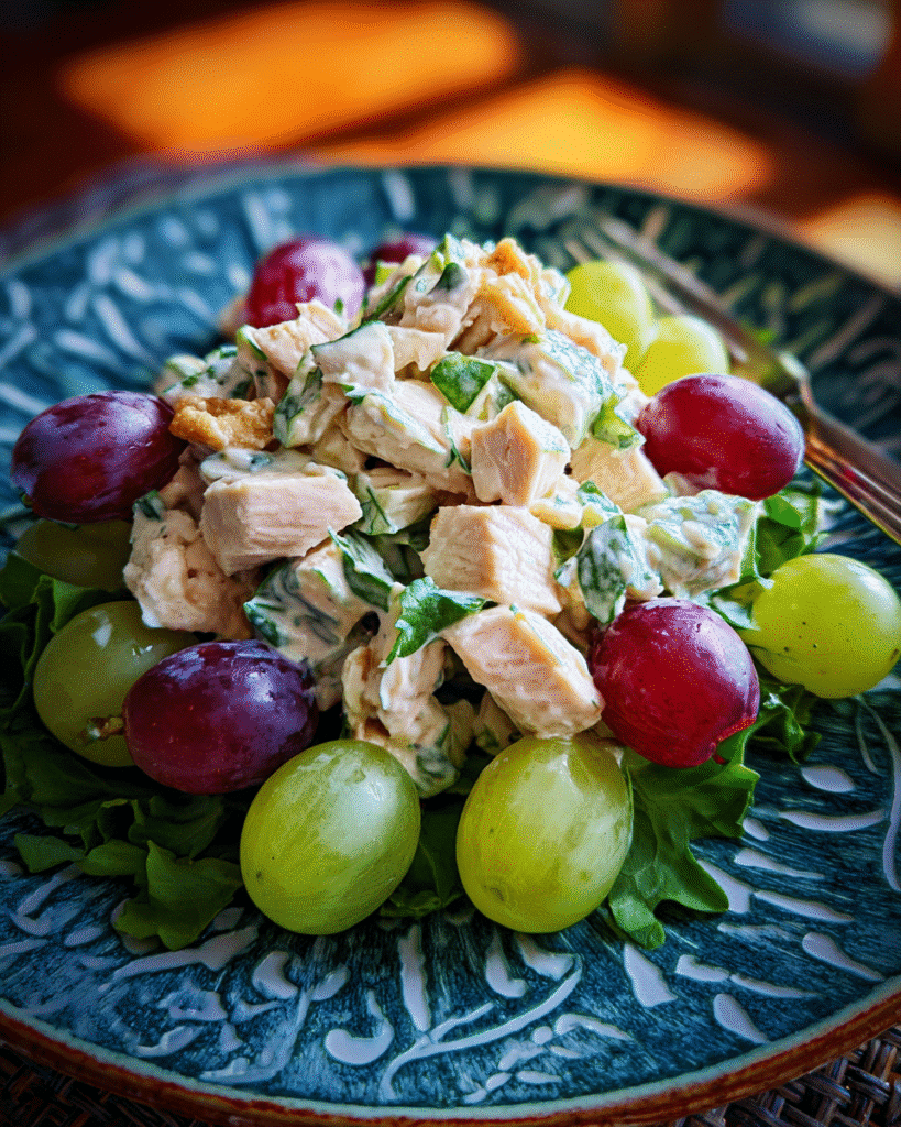 How to Make Easy Chicken Salad With Grapes in Minutes