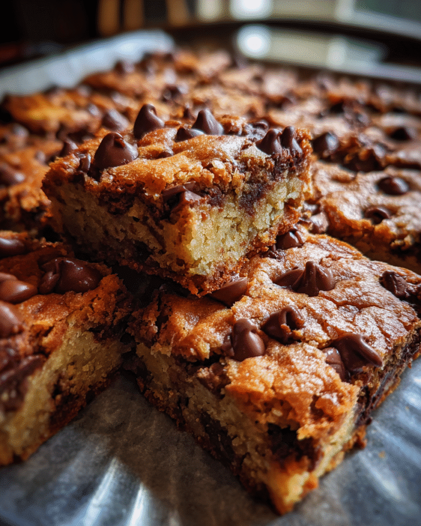 Best Banana Chocolate Chip Bars for Dessert Lovers!