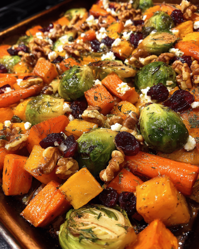Best Roasted Caramelized Butternut Squash Veggie Medley Ever