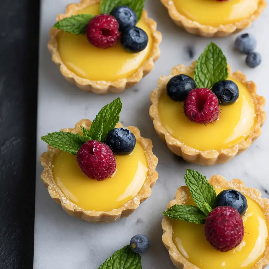 Mini Lemon Curd Tarts