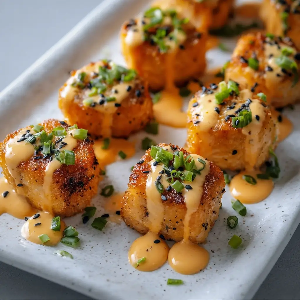 Bang Bang Salmon Bites Recipe
