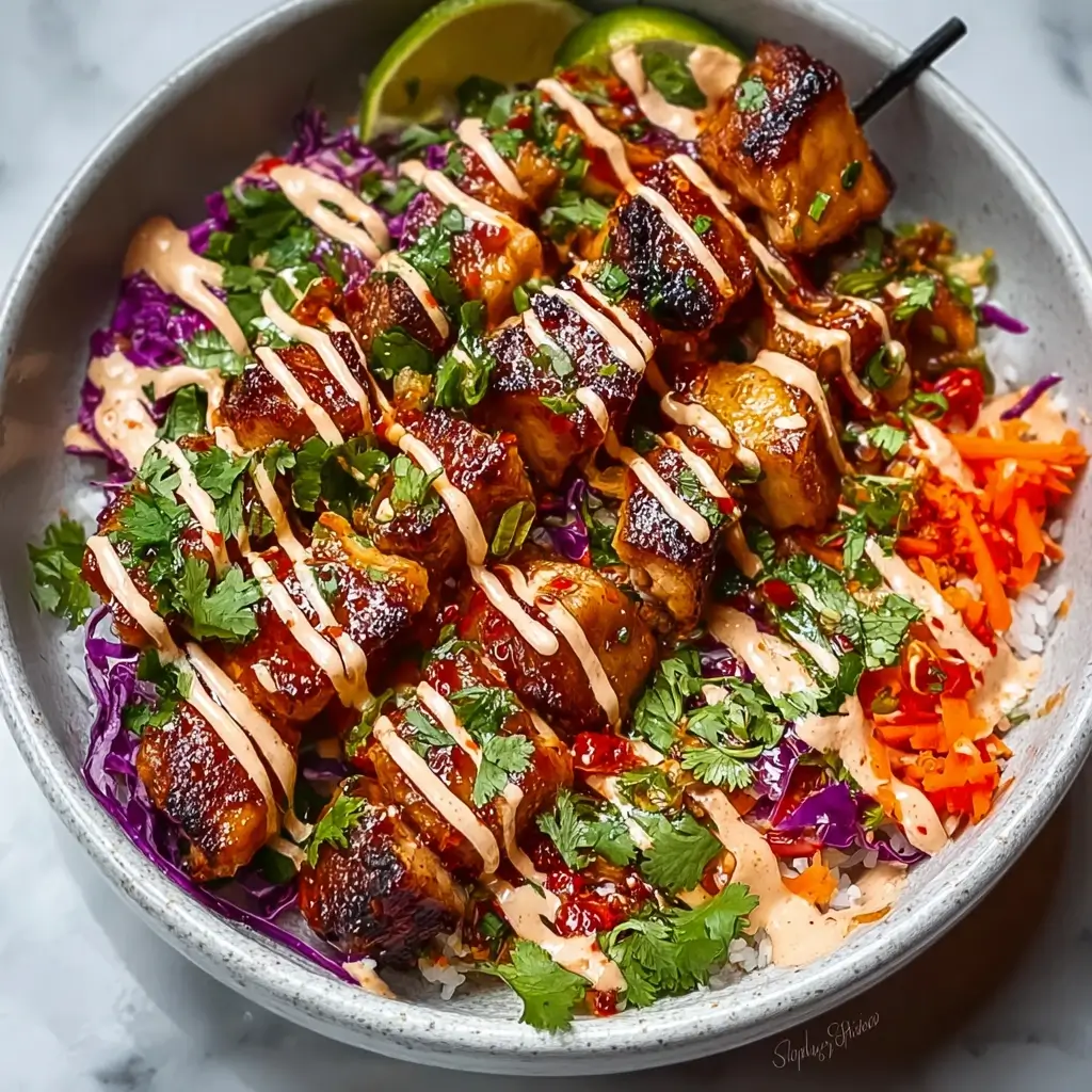 Sweet Chili Chicken Bowl Recipe