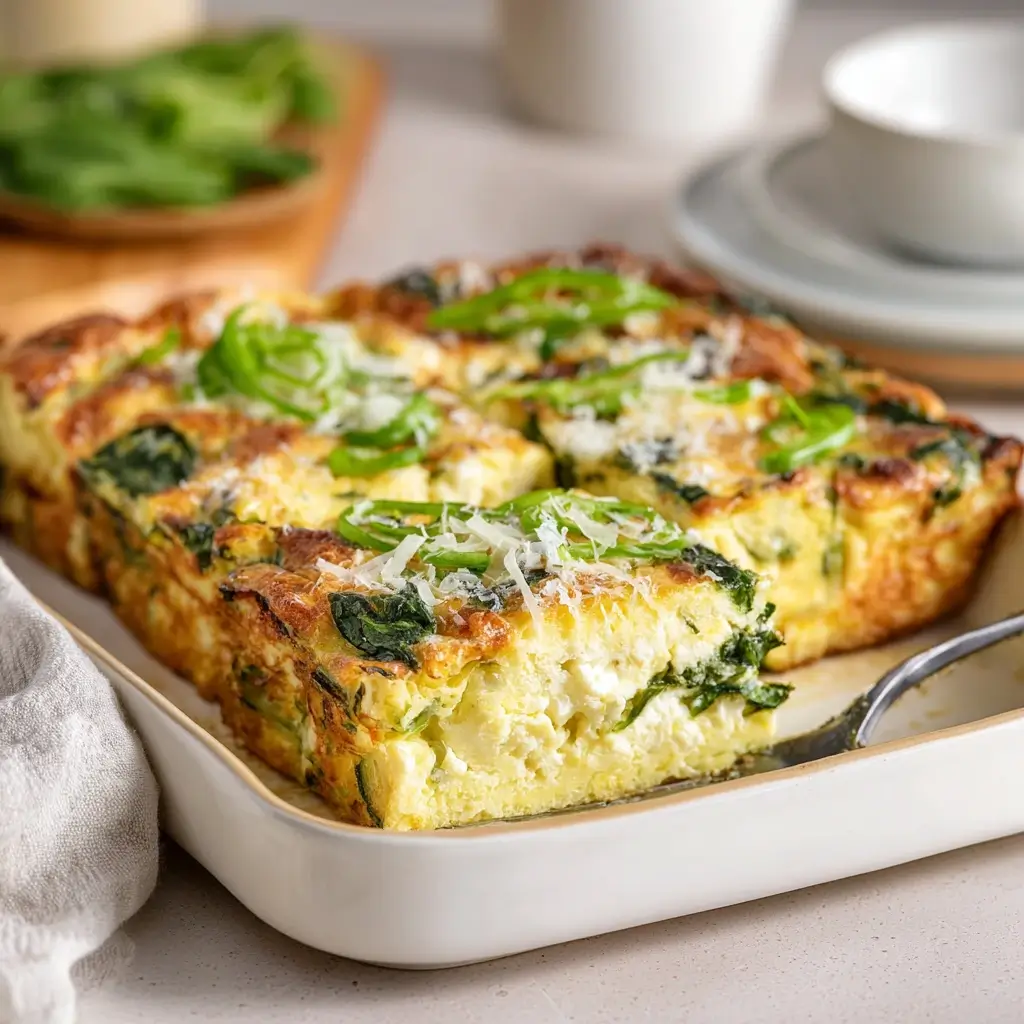 Cottage Cheese Egg Bake