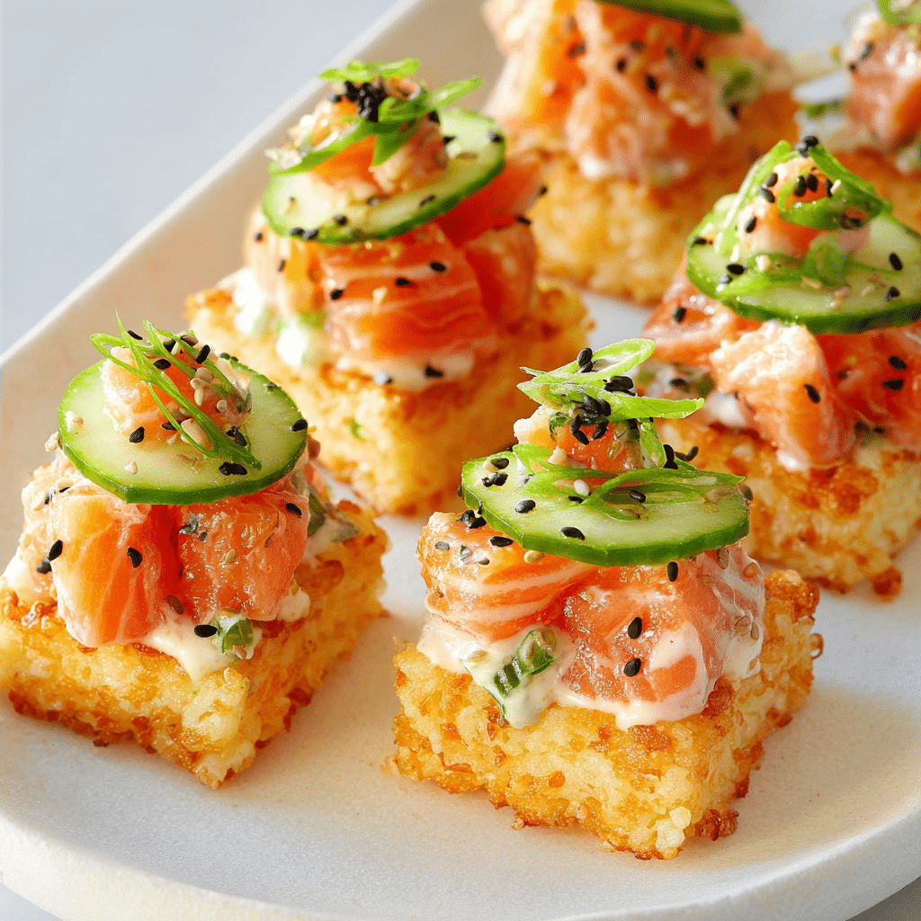 Crispy Rice Salmon