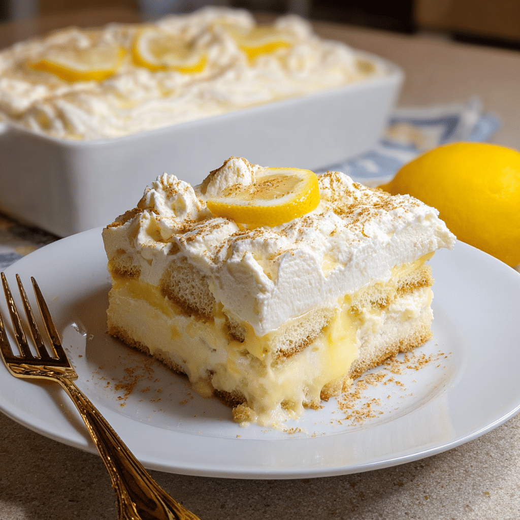 Lemon Tiramisu