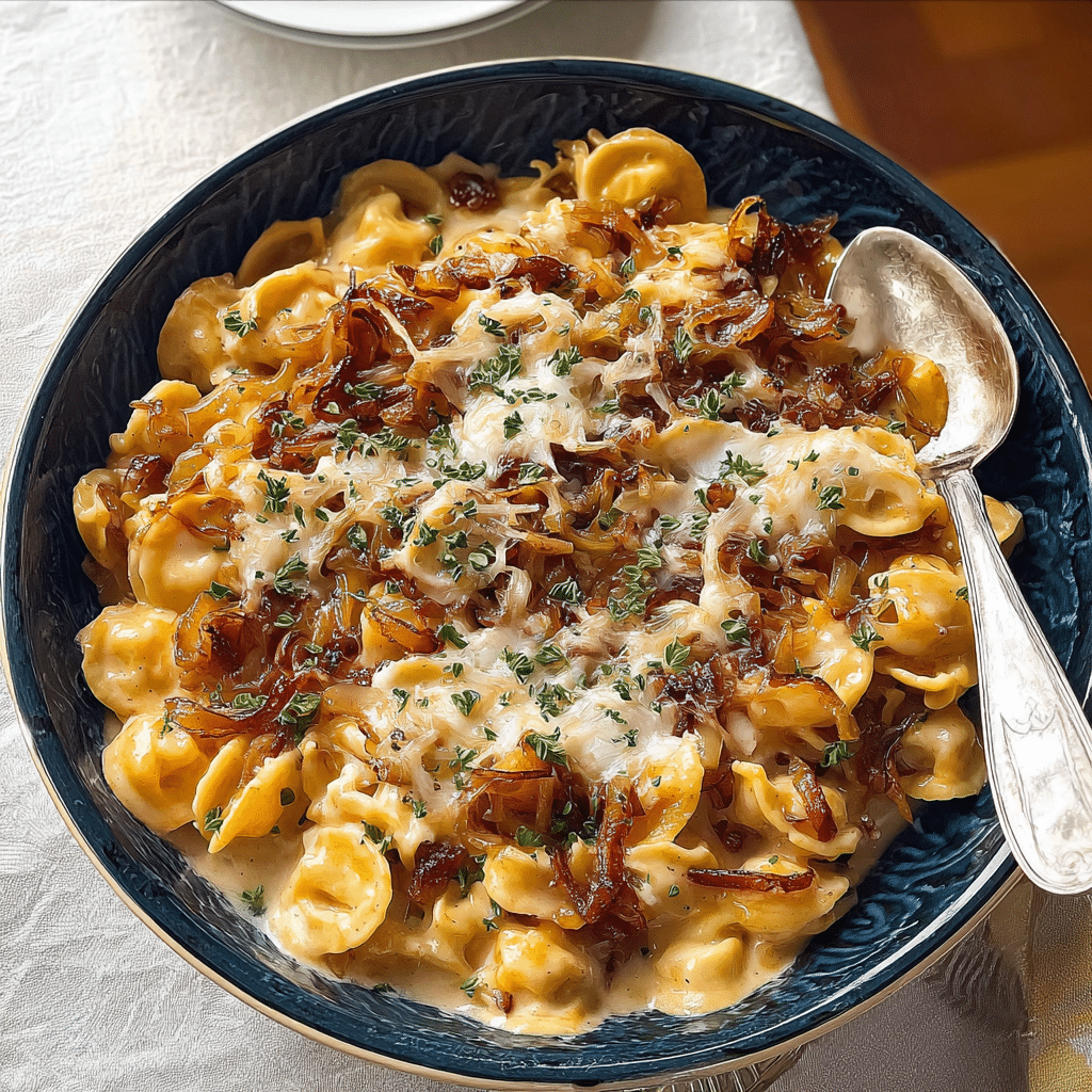 French Onion Pasta