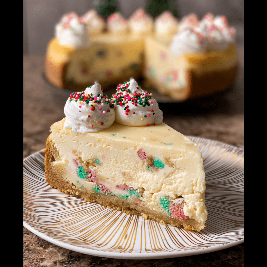 Sugar Cookie Cheesecake