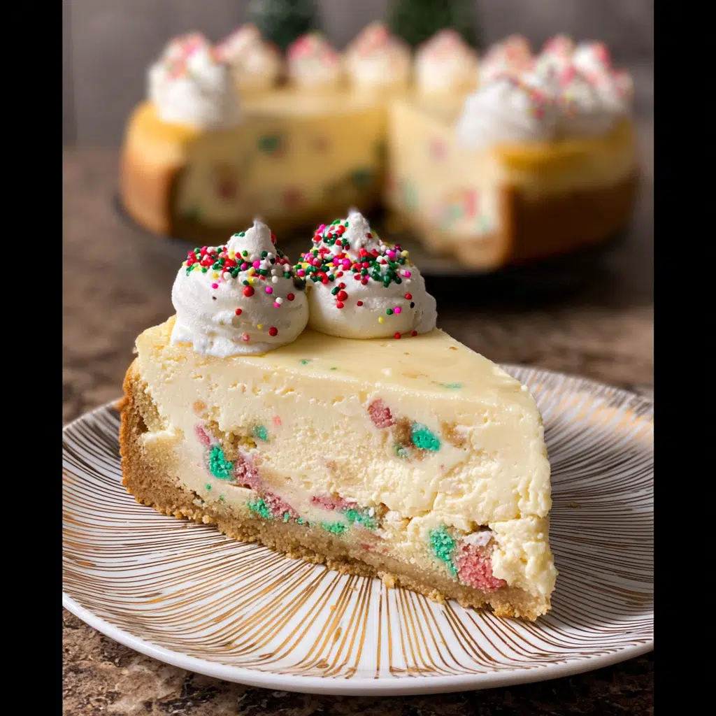 Sugar Cookie Cheesecake