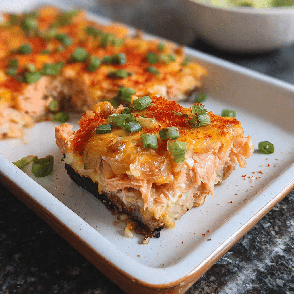 Salmon Sushi Bake Recipe