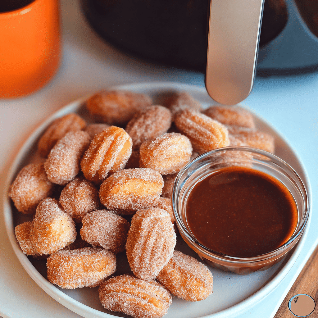 Air Fryer Churro Bites