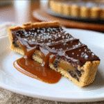 Chocolate Chip Salted Caramel Tart