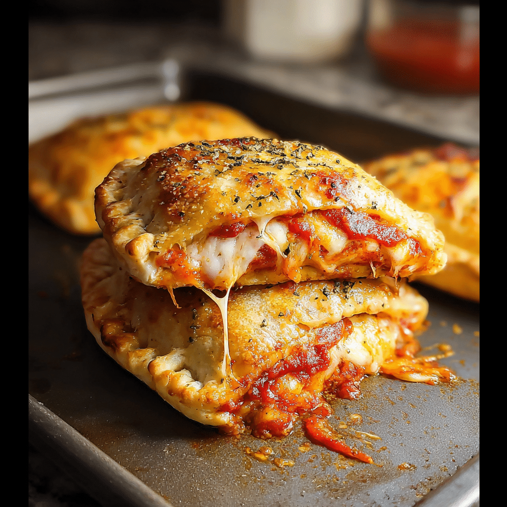 Cheesy Pizza Pockets
