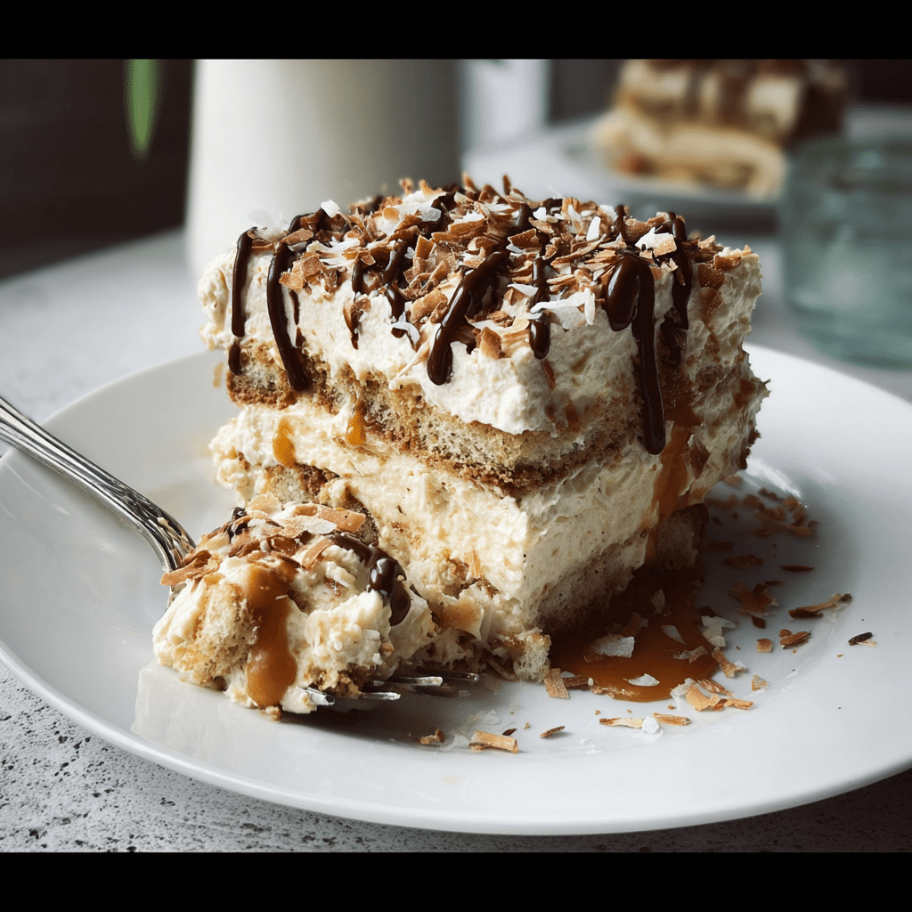Coconut Cream Tiramisu