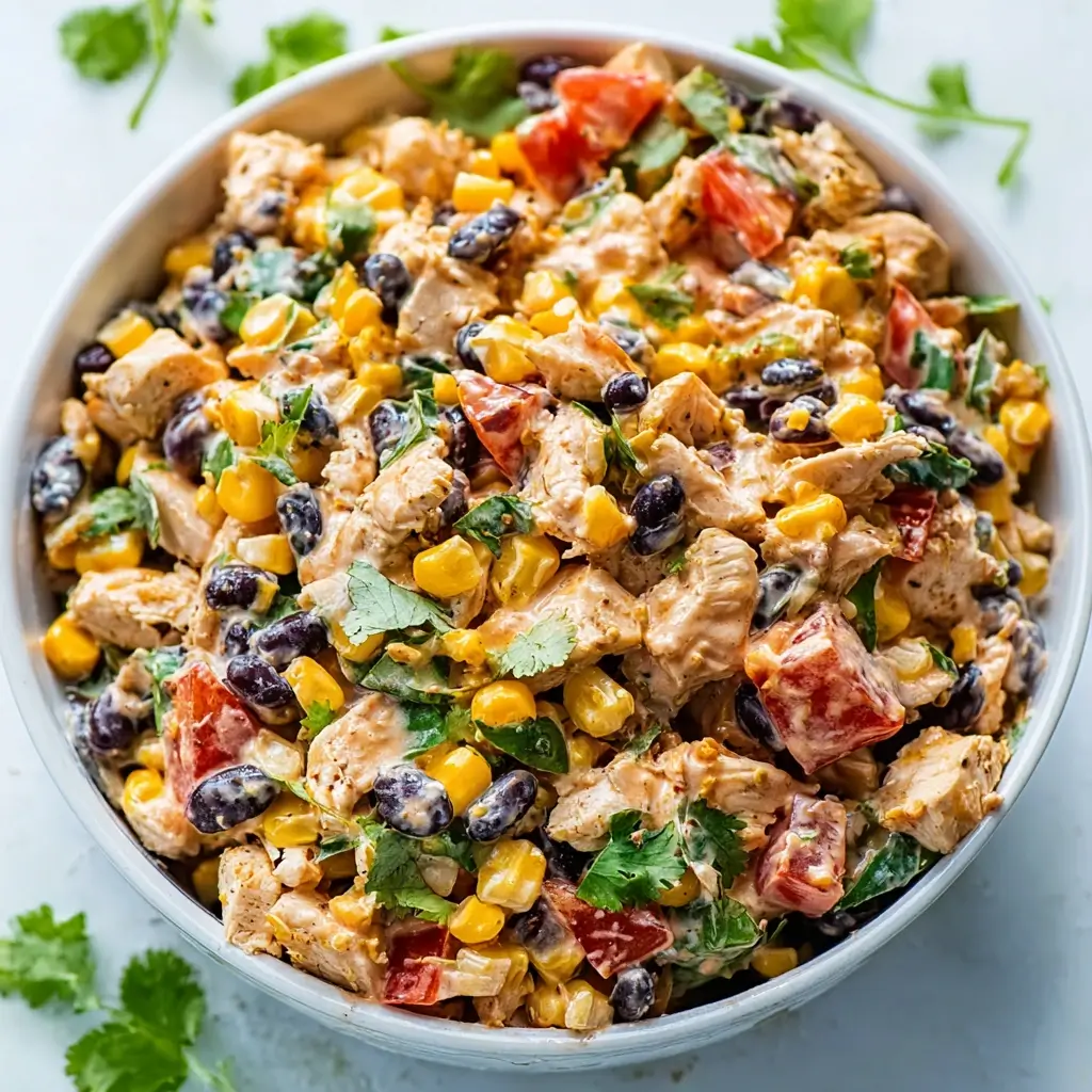 Zesty Southwest Chicken Salad Recipe