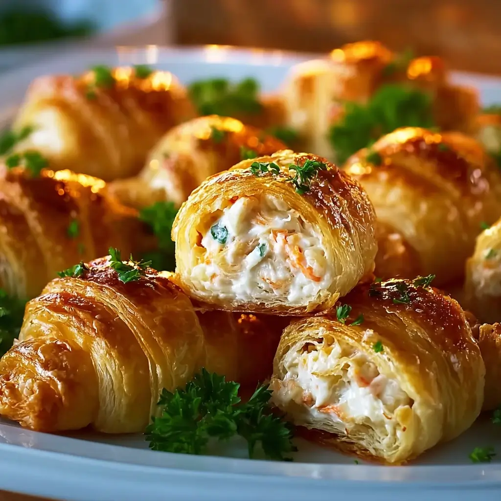 Crab Crescent Bites