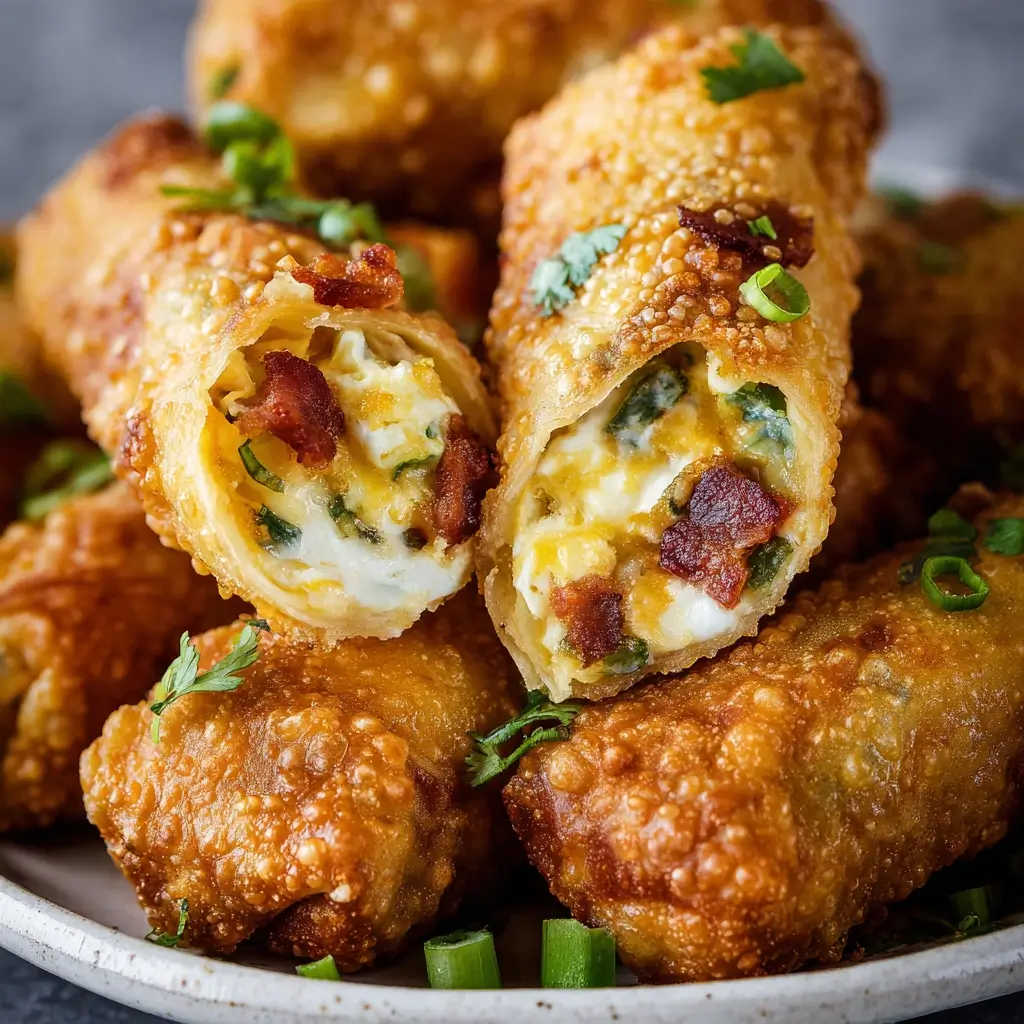 Jalapeno Popper Egg Rolls