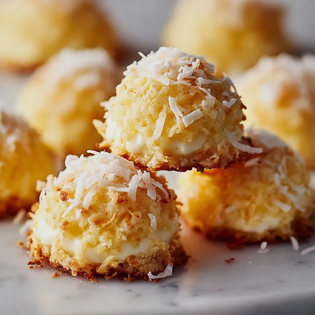Lemon Coconut Cheesecake Cookies