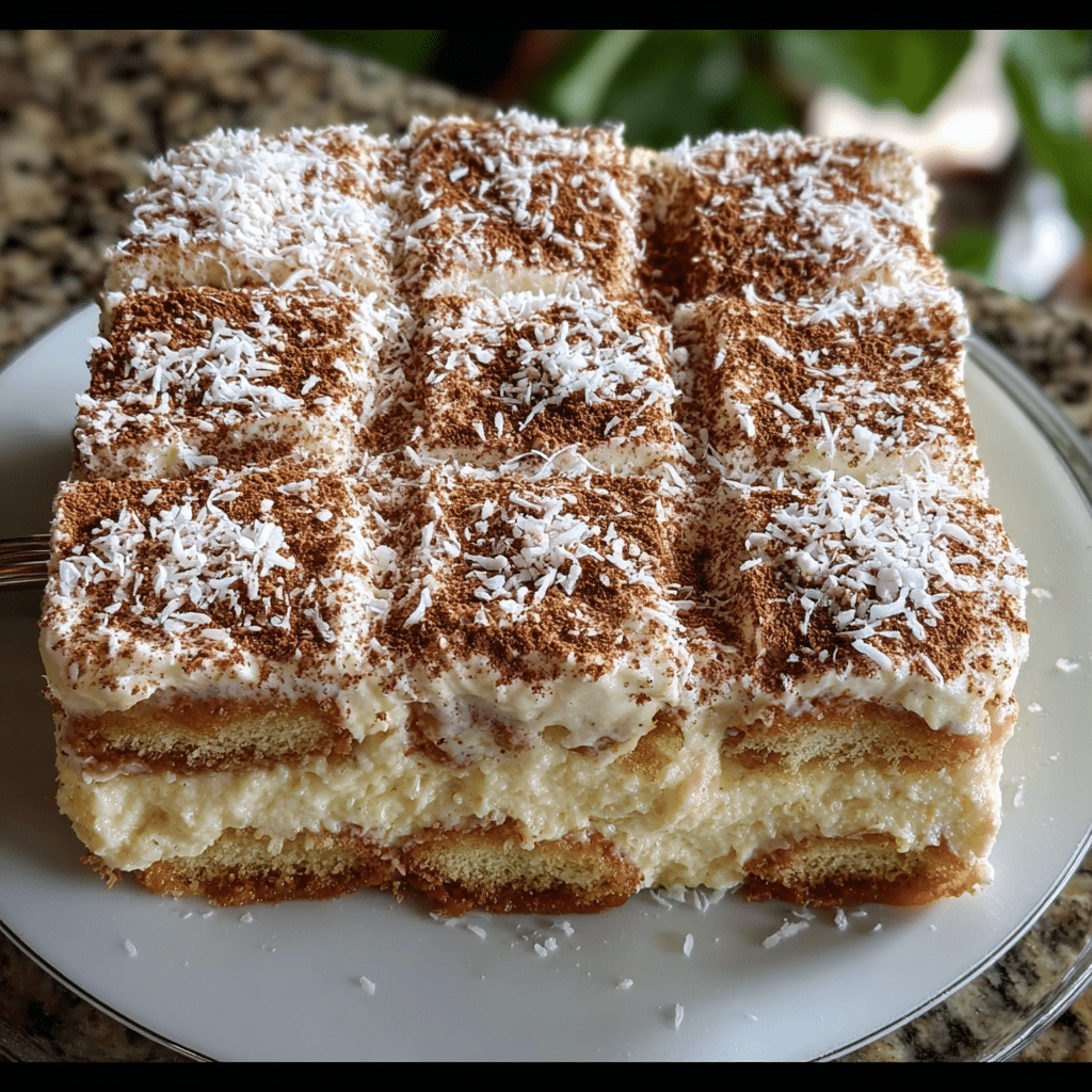 Coquito Tiramisu Recipe