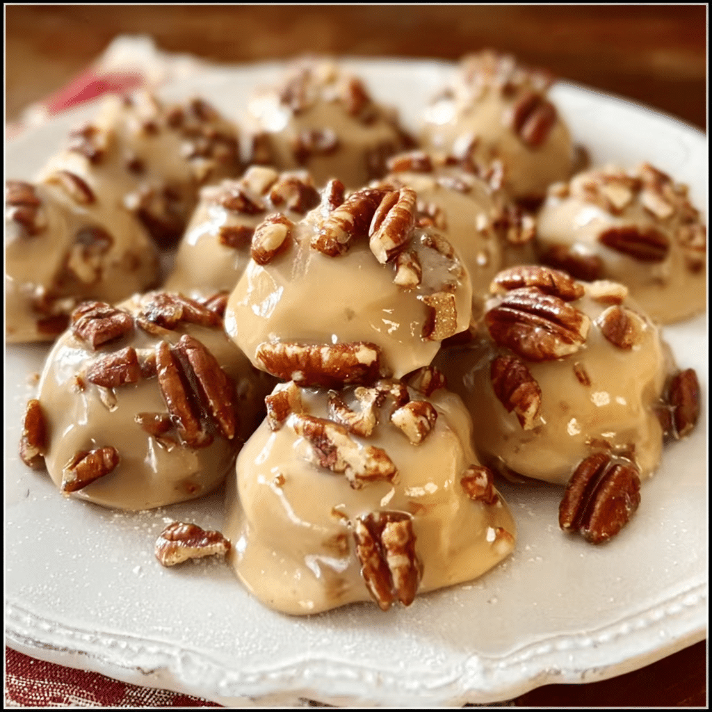 Vanilla Pecan Pralines