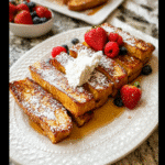 Homemade French Toast Sticks