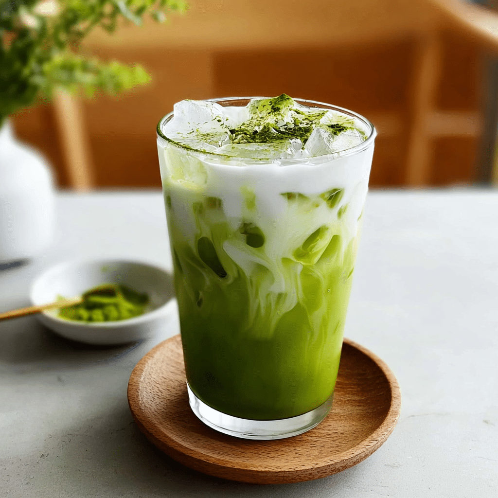 Iced Matcha Latte
