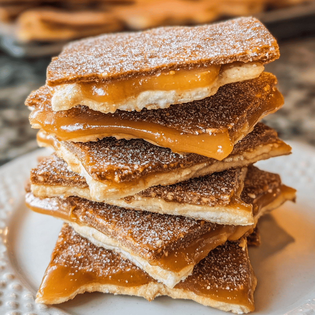 Churro Saltine Toffee Recipe